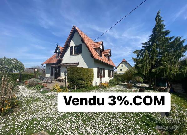 3%.COM Maison avec beau jardin  Gougenheim (67270)
