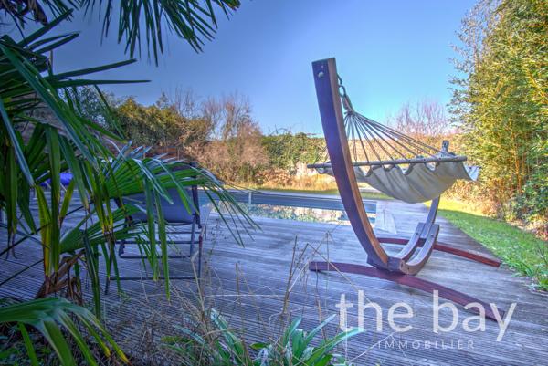 Gujan-Mestras (33470) Villa bois 3 chambres en première ligne