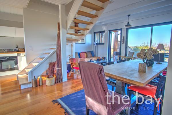 Gujan-Mestras (33470) Villa bois 3 chambres en première ligne