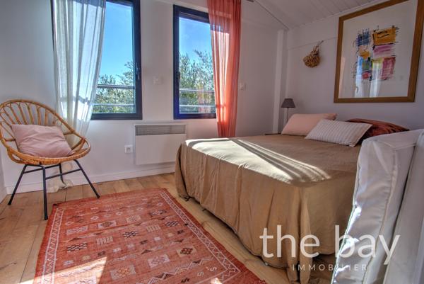 Gujan-Mestras (33470) Villa bois 3 chambres en première ligne