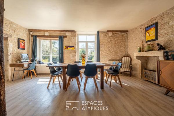 Propriété du 17ème rénovée avec grange