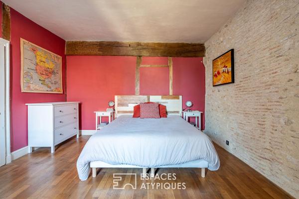 Propriété du 17ème rénovée avec grange