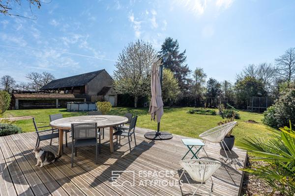 Propriété du 17ème rénovée avec grange