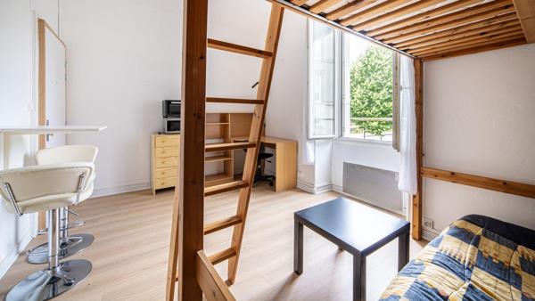 Nantes Centre, studio meublé avec vue Erdre
