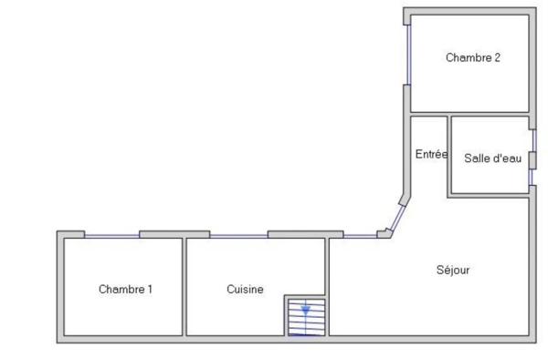 MAISON INDIVIDUELLE DE 66 M2 HABITABLES SUR UNE PARCELLE DE 381 m2  DE PLAIN PIED SUR LE PLATEAU D'ATHIS-MONS