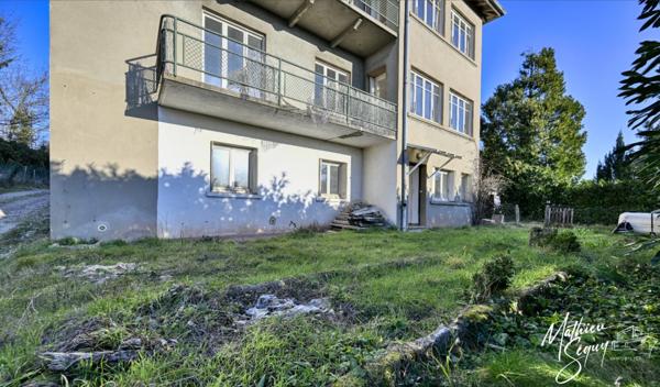 Appartement T2 de 45m² avec jardin de 84m² à Charbonnières