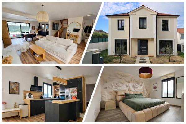 Villecresnes (94440) Maison contemporaine 2019 en fond d'impasse – À seulement 10 minutes à pied du centre-ville