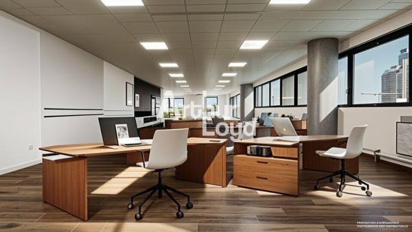 Bureaux à louer - plateaux divisibles à partir de 153 m²