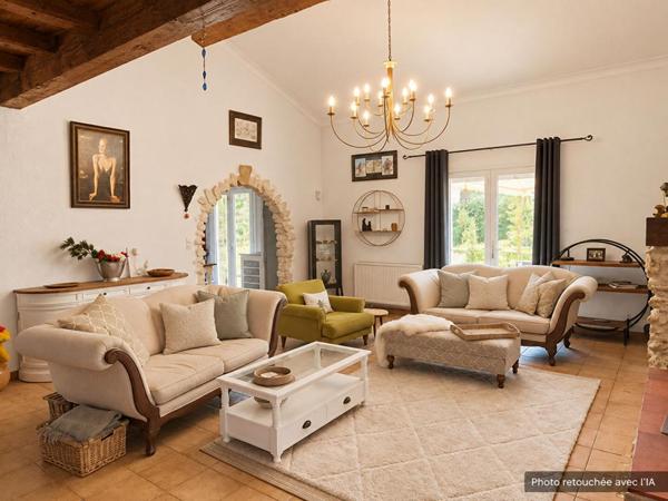 AUBIGNAN : SPACIEUSE MAISON DE 213 M² AVEC VUE SUR LE MONT VENTOUX