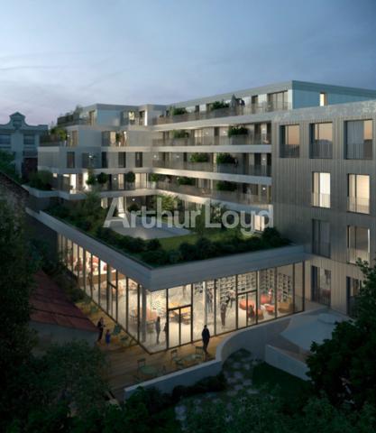 Bureaux à vendre à Lille immeuble durable avec terrasses et parkings
