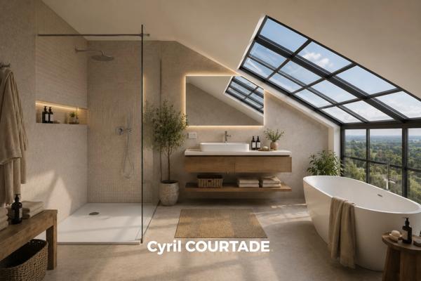 Lattes, Dpt Hérault (34), Appartement 5 pièces haut-de-gamme avec terrasse panoramique