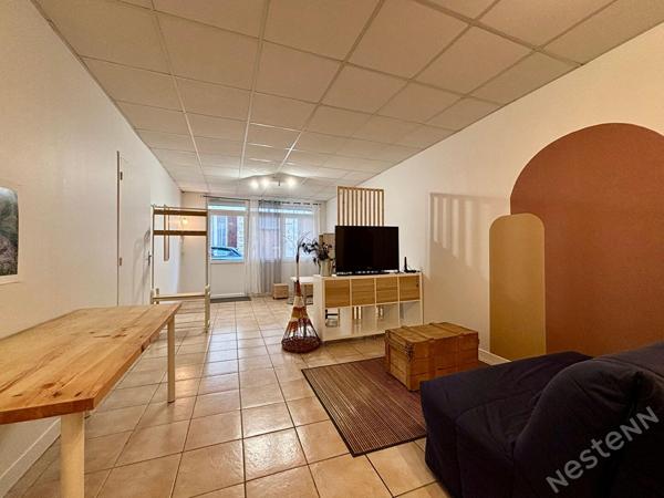 LAYRAC - Grand appartement de type 3 meublé