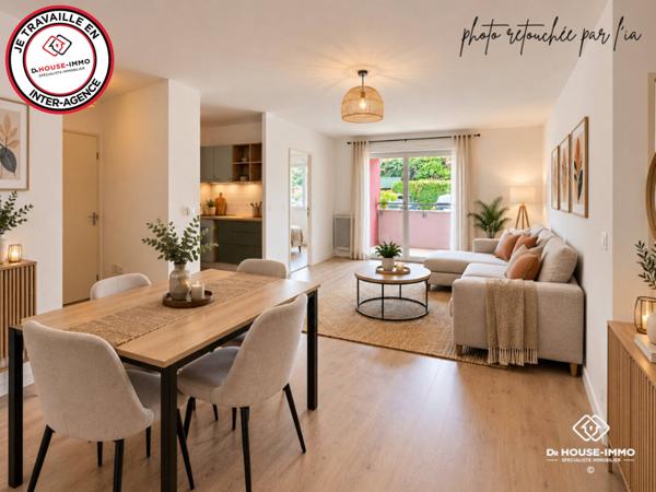 Appartement à vendre 3 pièces de 64 m²