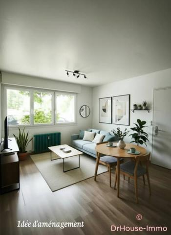 Appartement à vendre 3 pièces de 45 m²