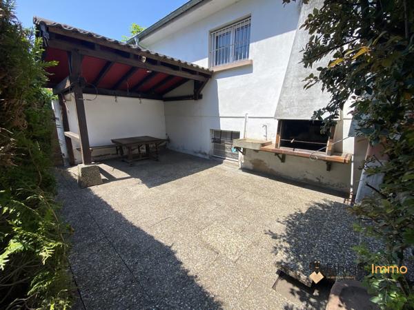 STRASBOURG - maison sur 4,39 ares jardin - terrasse