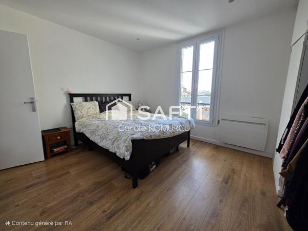 Appartement 2 pièces avec cave en plein centre ville.