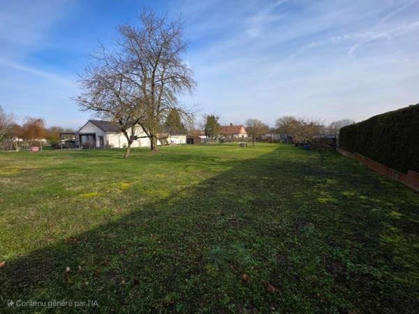 Terrain à vendre 2300m2 LOISY SUR MARNE (51)