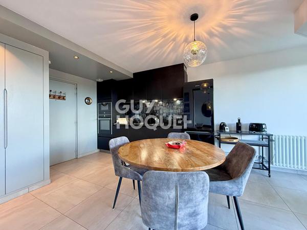TOURGEVILLE PLAGE - APPARTEMENT 2/3 PIECES EN REZ DE JARDIN FACE MER