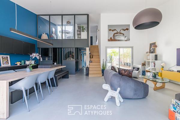 Maison contemporaine avec piscine à Talence Roustaing