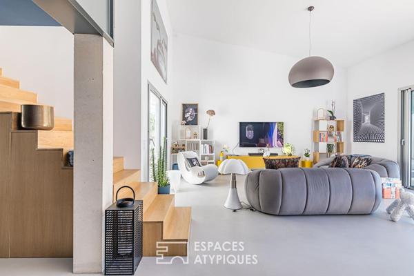Maison contemporaine avec piscine à Talence Roustaing