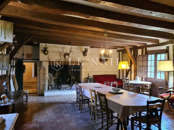 Logis des XVe et XVIe siècles sur 8 hectares ou 29 hectares