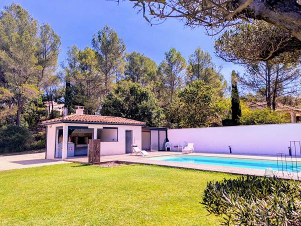 Villa d’Exception Saint Clément de riviere  – T6 de plain-pied avec Piscine et Confort Moderne