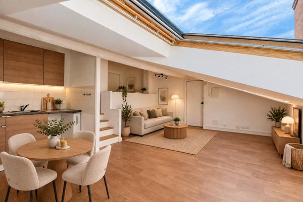 Appartement T2 58 m2 - Dernier étage avec ascenseur - Cours Franklin Roosevelt Lyon 6ème Foch Lyon