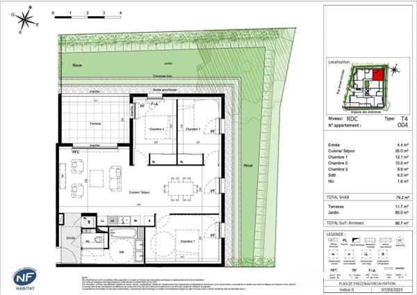T4 avec jardin au Grau du Roi