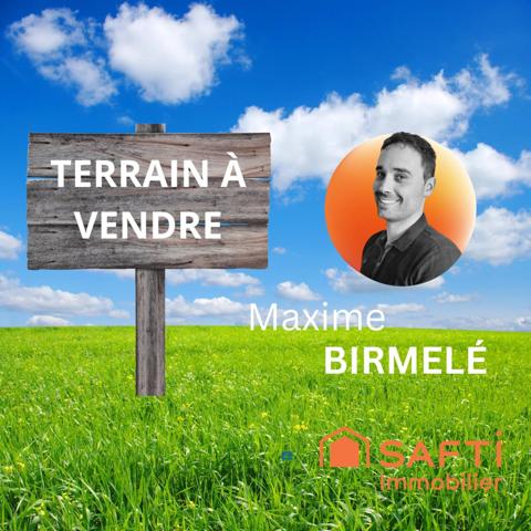 Terrain 1400 m² constructible et viabilisé