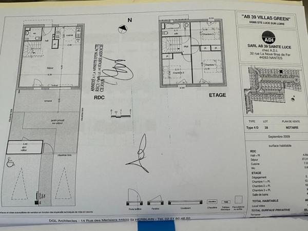 Maison Sainte Luce Sur Loire 4 pièce(s) 82 m2