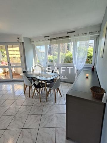 Appartement lumineux avec balcon, cave et parking – Laxou