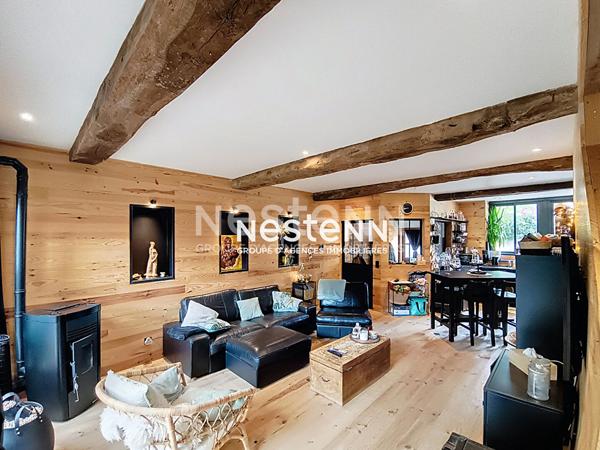 A vendre maison de ville 4 pièces 116 m² avec cour intérieur à Mirande