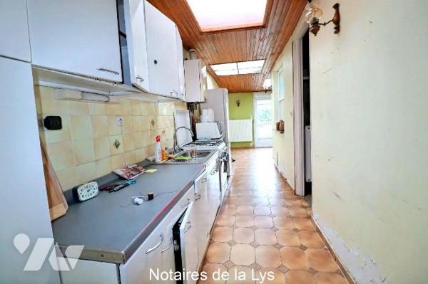 Maison à vendre à Armentières (59280) dans le Nord (59) en EXCLUSIVITE 
MAISON 1930 A RENOVER ...