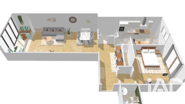 Appartement à vendre 2 pièces 74 m² Le Port-Marly