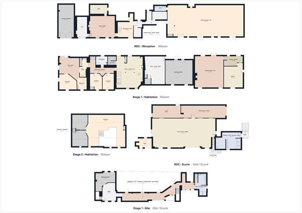 Domaine de 8,7 ha avec habitation, gîte, salle de réception et installations équestres Lautrec