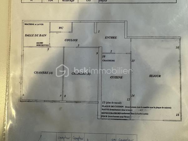 Appartement de 59 m²