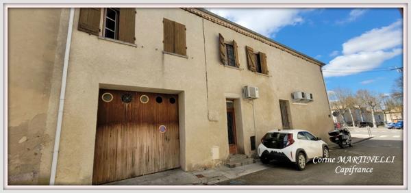 A vendre, Astaffort, Centre village local commercial vide et Appartement