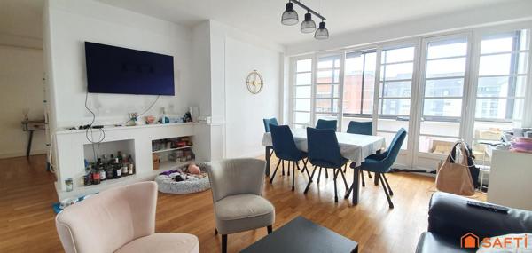 7 PIECES 99m² + BALCON + SALLE 30m2 + GRENIER+CAVE