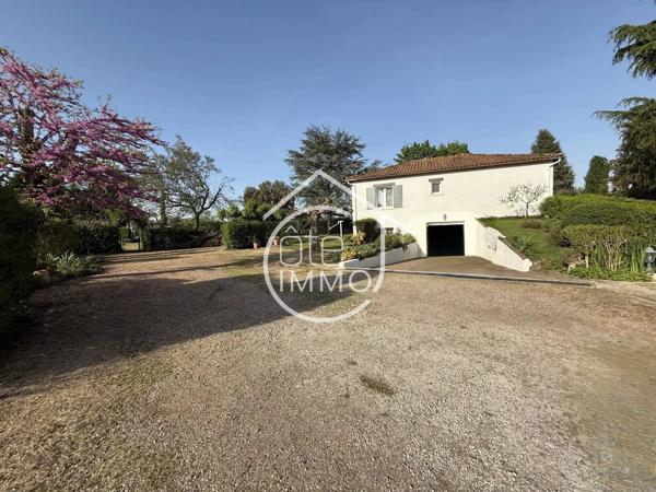 Port-Sainte-Foy-et-Ponchapt – Maison familiale de plain-pied avec 4 chambres et jardin