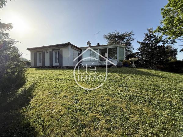 Port-Sainte-Foy-et-Ponchapt – Maison familiale de plain-pied avec 4 chambres et jardin