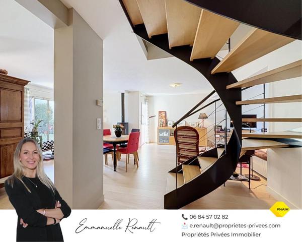 Vannes Maison familiale de 137 m², 4 chambres, jardin clos et vie de plain-pied