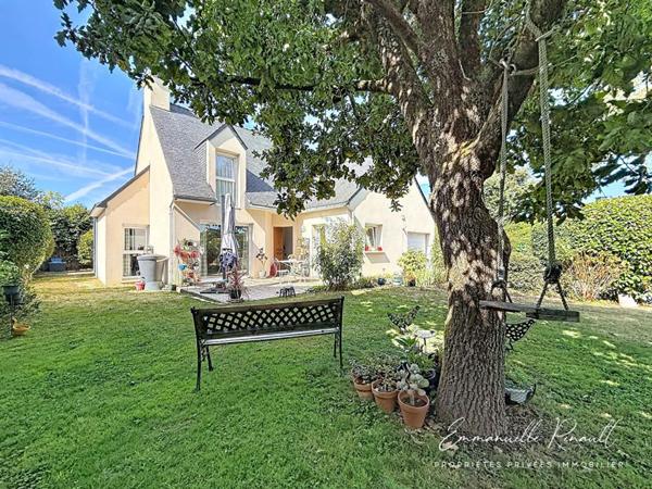 Vannes Maison familiale de 137 m², 4 chambres, jardin clos et vie de plain-pied