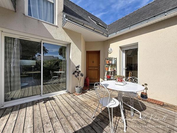 Vannes Maison familiale de 137 m², 4 chambres, jardin clos et vie de plain-pied