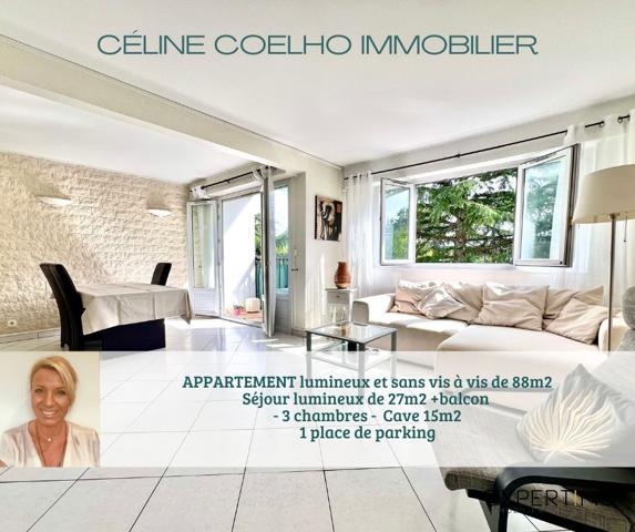 Chilly-Mazarin (91380) Appartement 88m2, dernier étage