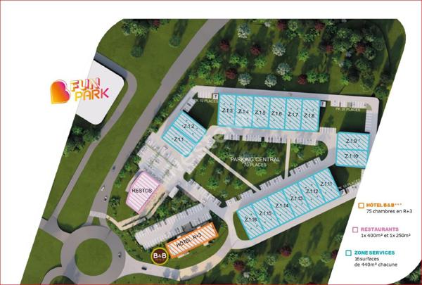 LOCAUX D'ACTIVITÉS/BUREAUX/SHOW ROOM -440m²- Zone Actipark/B'EST -FAREBERSVILLER