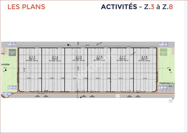 LOCAUX D'ACTIVITÉS/BUREAUX/SHOW ROOM -440m²- Zone Actipark/B'EST -FAREBERSVILLER