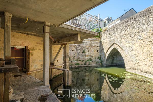 Ancien moulin au bord de l’eau, maison familiale, chambres d’hôtes et logement indépendant