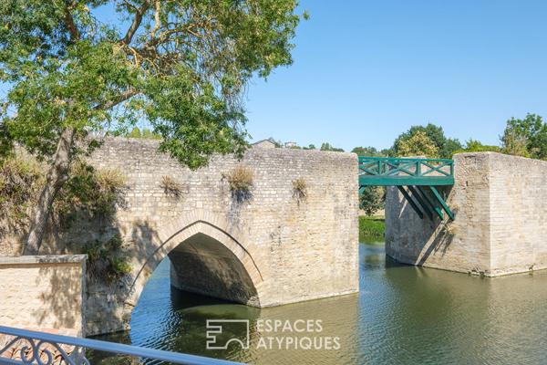 Ancien moulin au bord de l’eau, maison familiale, chambres d’hôtes et logement indépendant