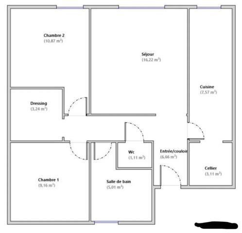 Appartement à vendre à Pontoise (95300)