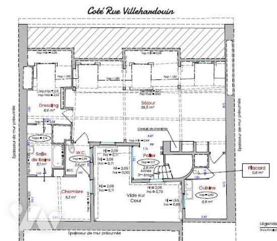 A VENDRE PAR NOTAIRE – Rue Villehardouin